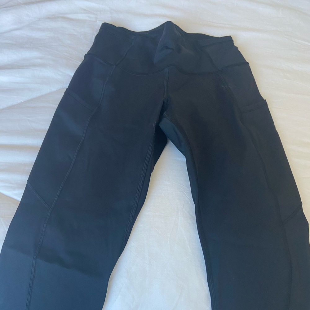 Lululemon nylon crops